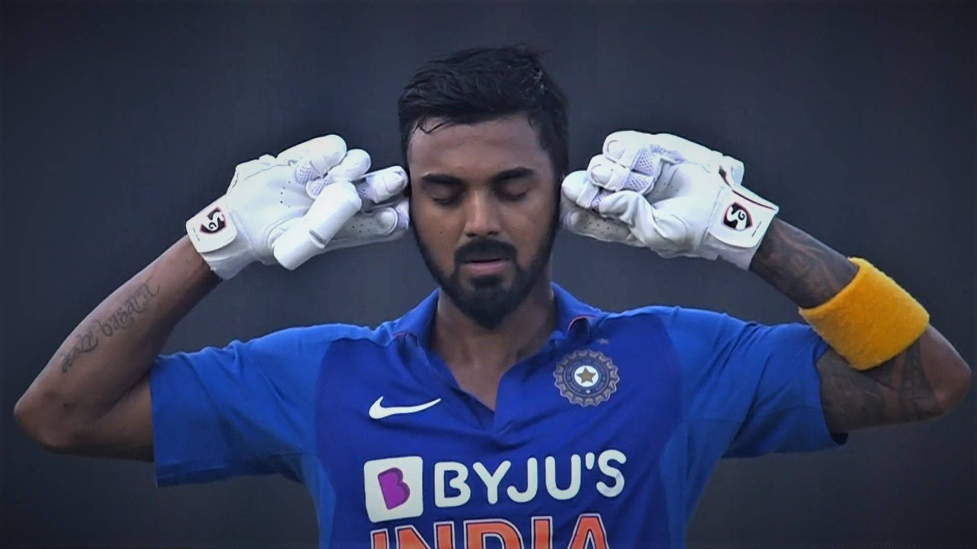 Kl Rahul Focusing The Indian Express Background