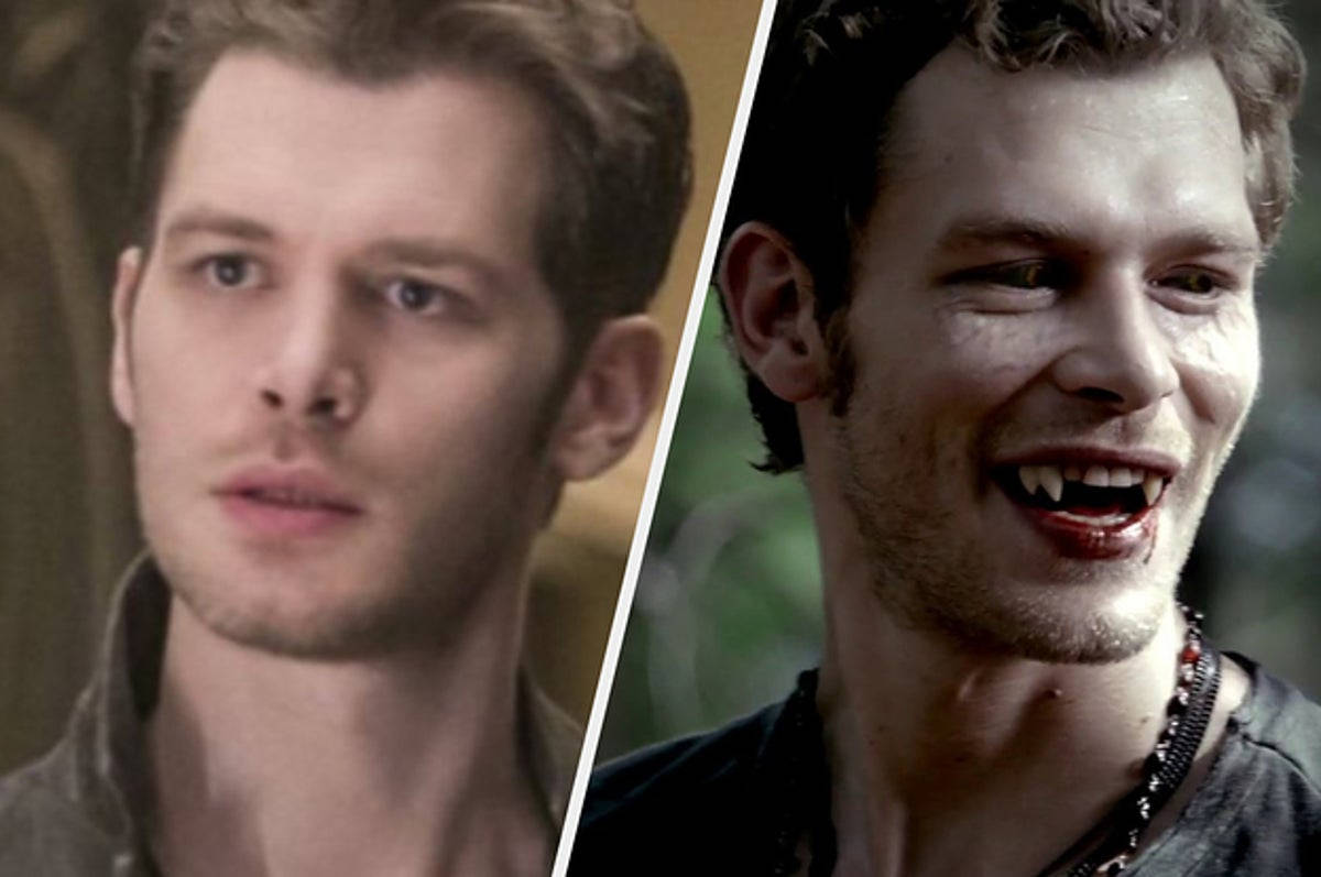 Klaus Mikaelson With Vampire Form Background