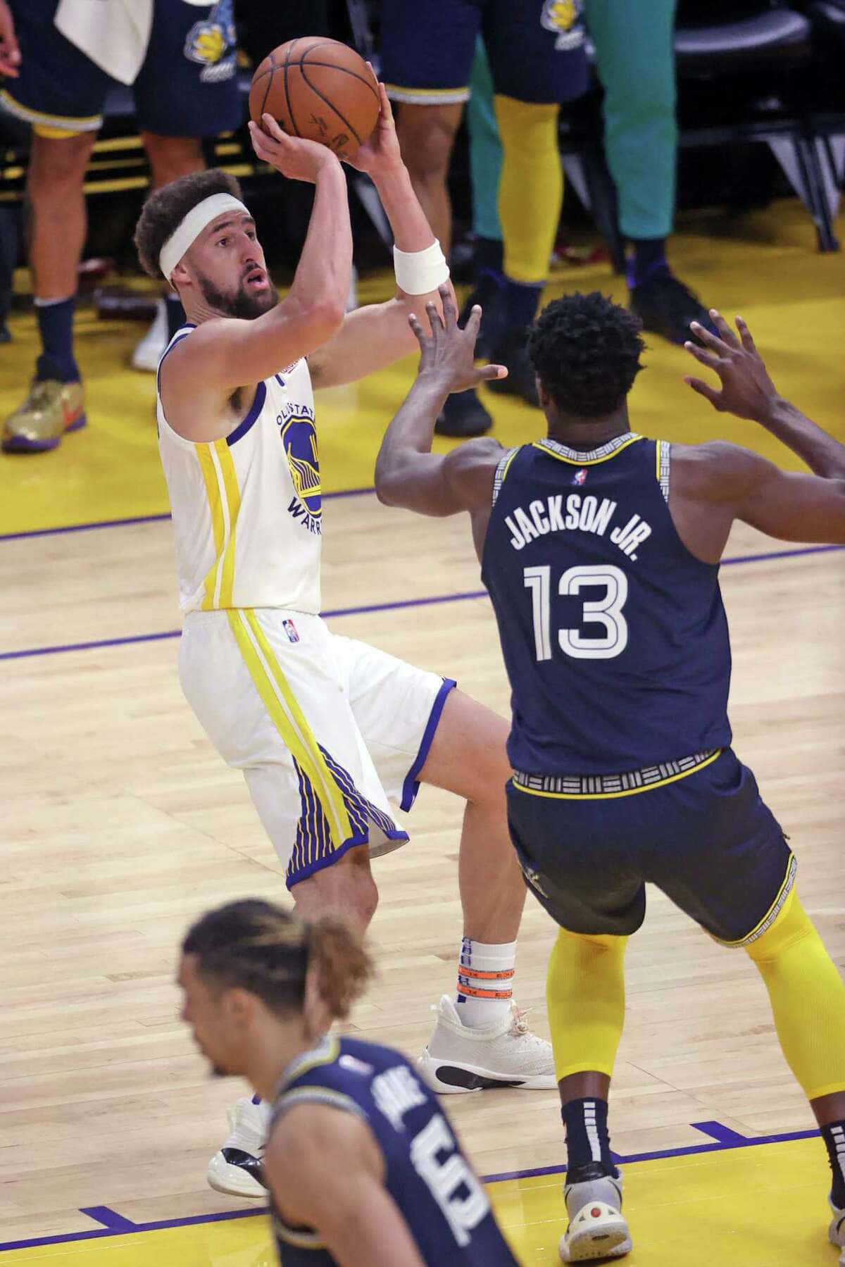Klay Thompson And Jaren Jackson Jr.