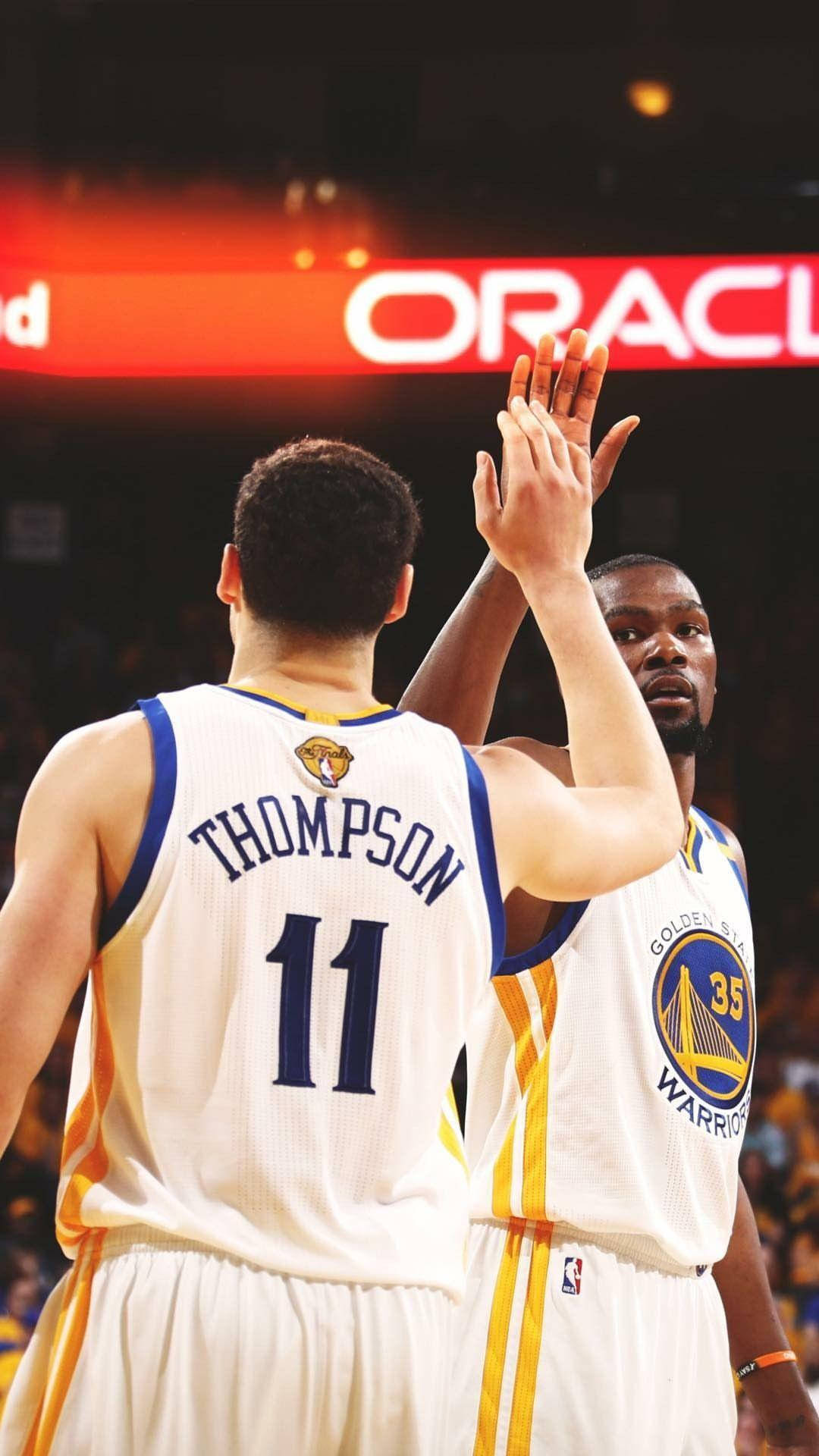 Klay Thompson Kevin Durant Background