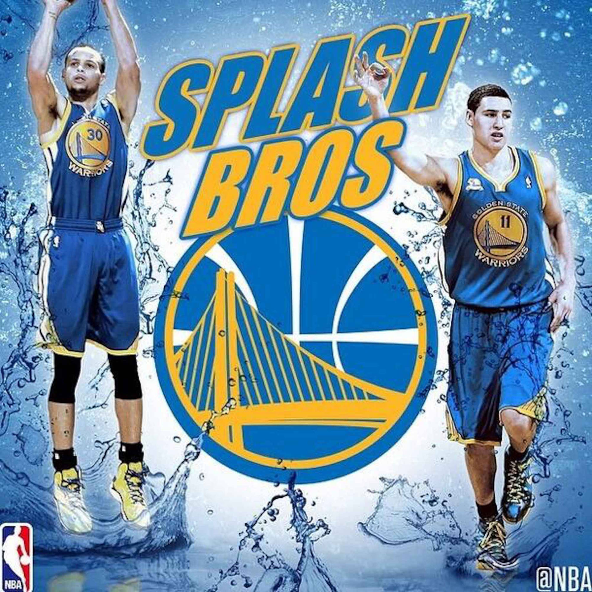 Klay Thompson Splash Bros Background