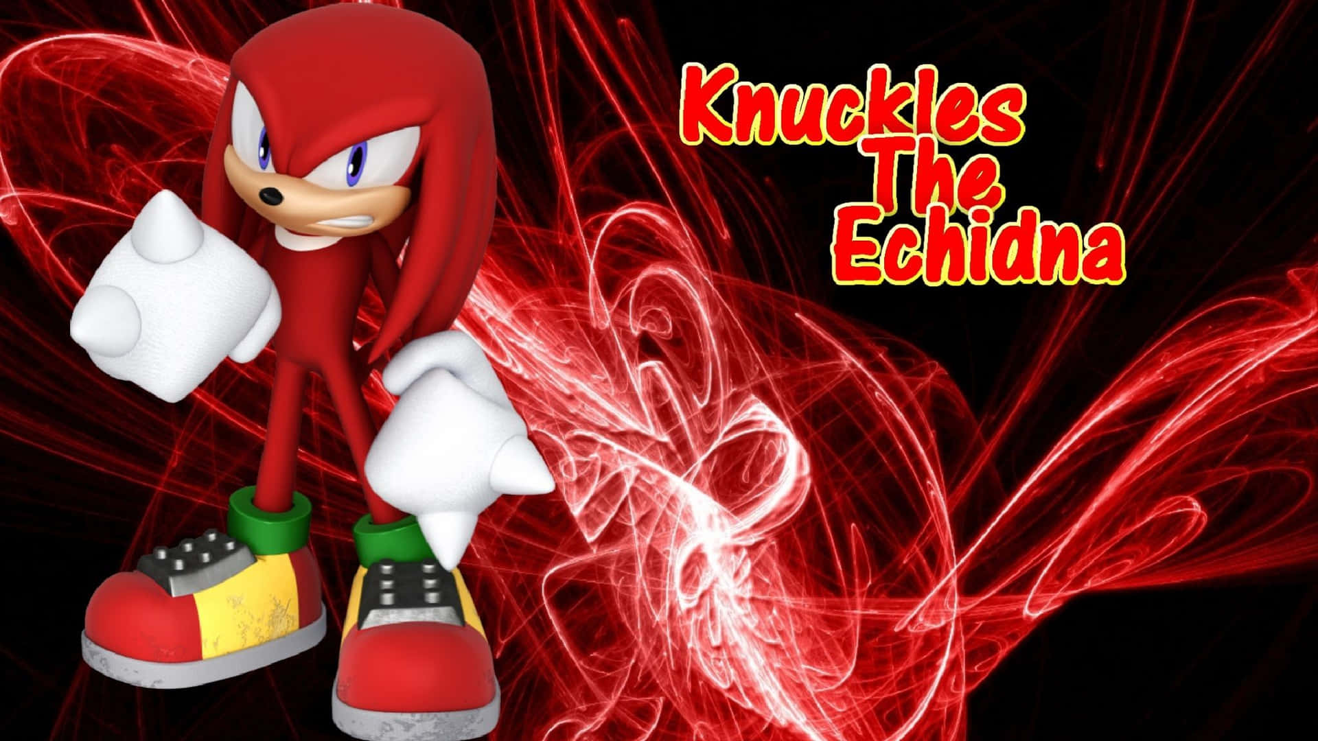 Knuckles The Echidna, Defender Of Mobius Background