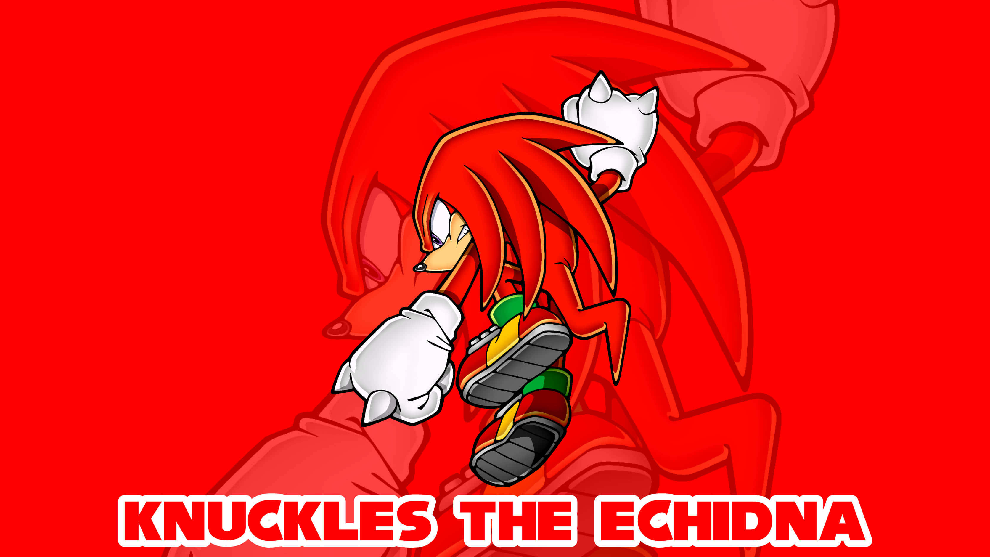 Knuckles The Echidna Fanart Background