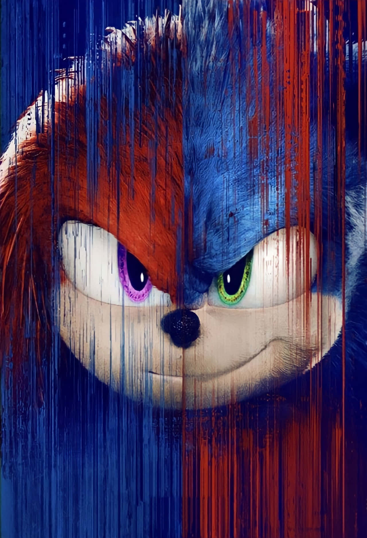Knuckles The Echidna Ready To Adventure