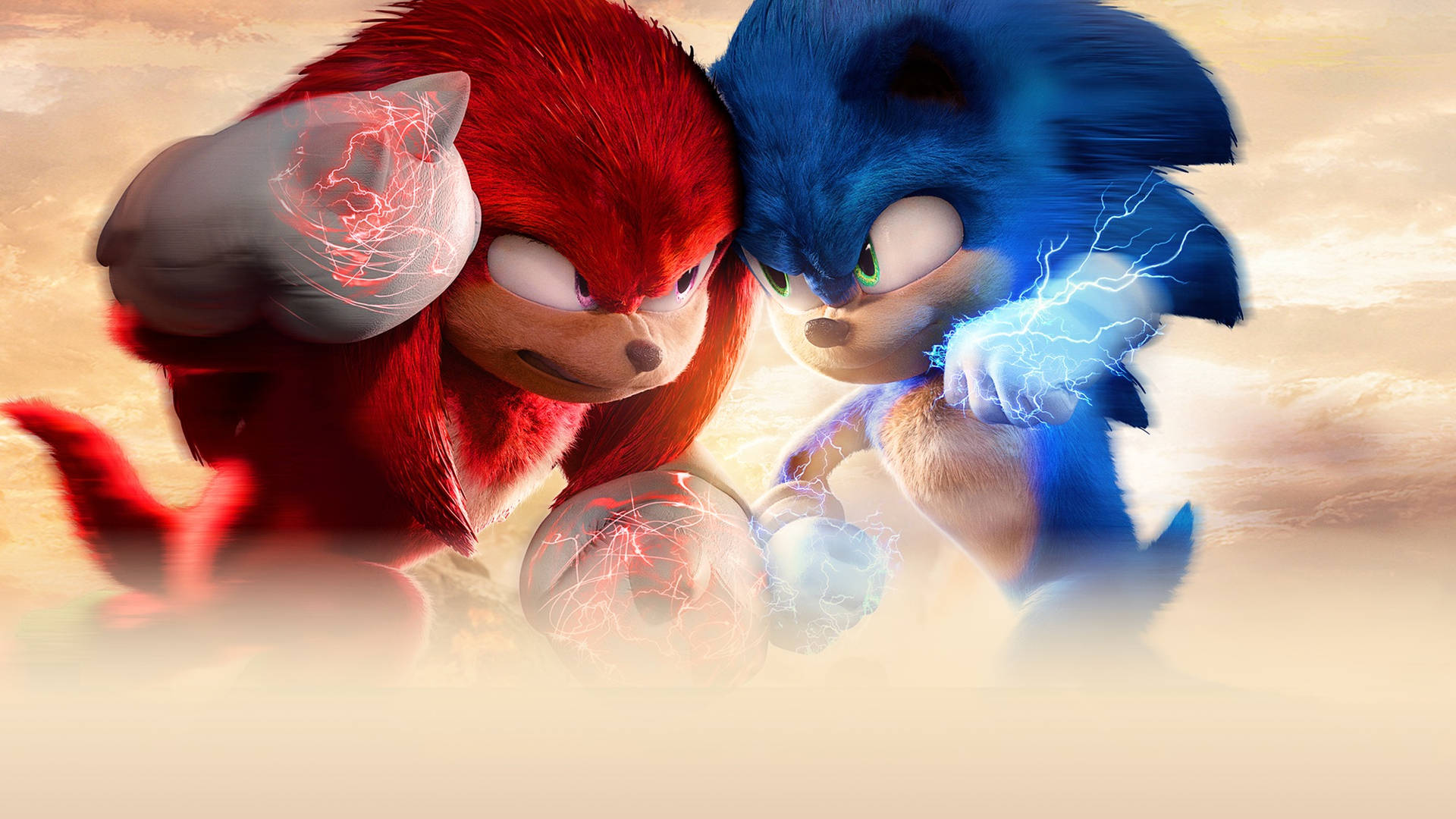 Knuckles The Echidna Rival Sonic Art Background