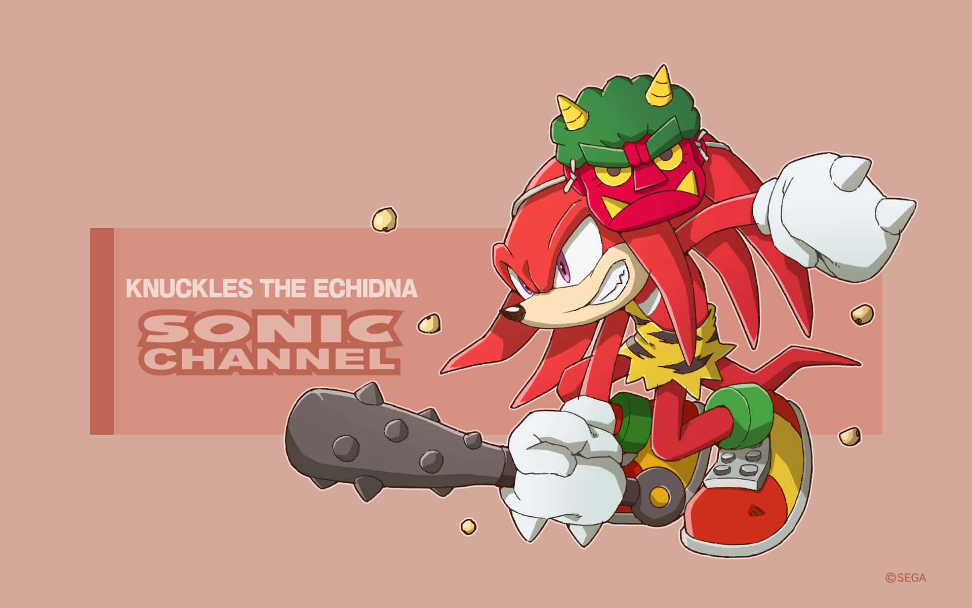 Knuckles, The Guardian Of The Master Emerald Background