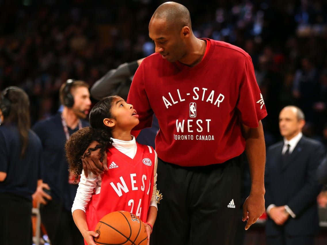 Kobe And Gigi – A Father-daughter Love Story Background