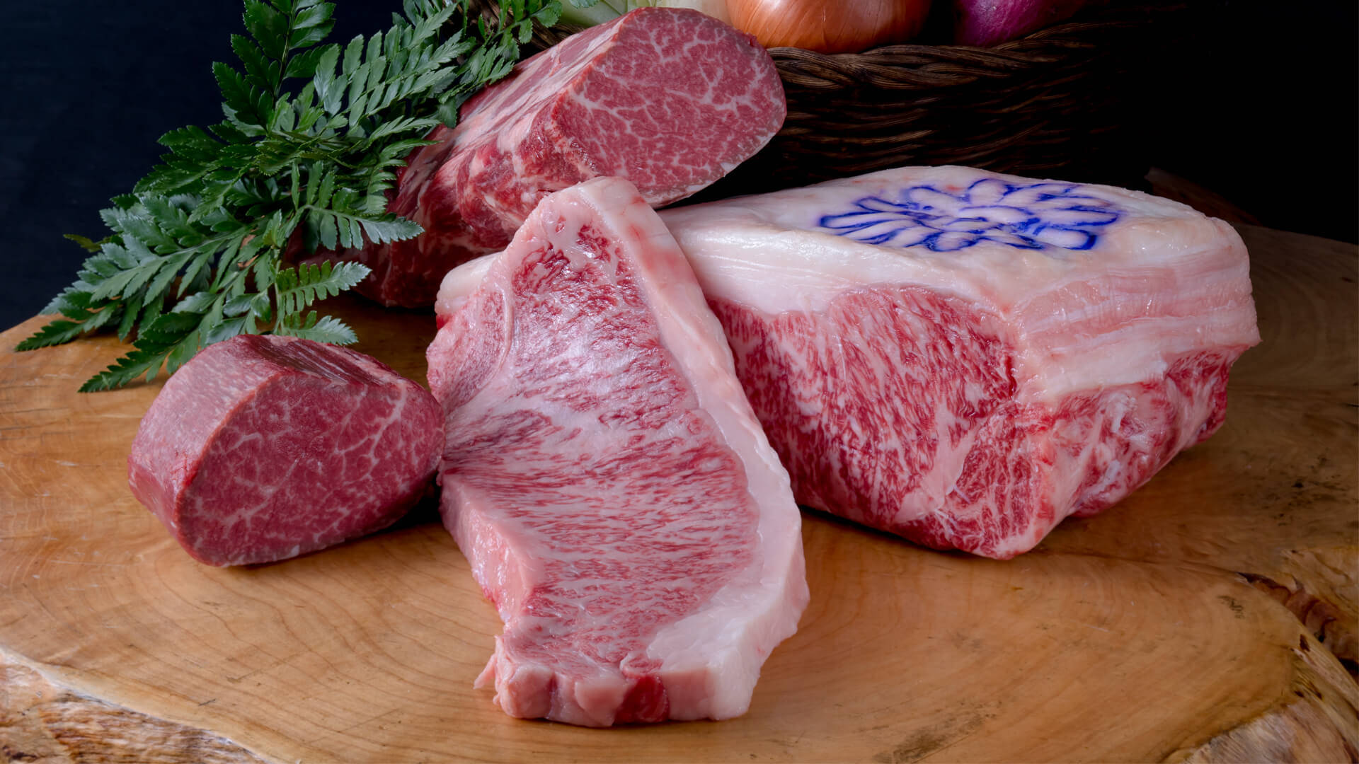 Kobe Beef Quality Mark - A Symbol Of Excellence Background