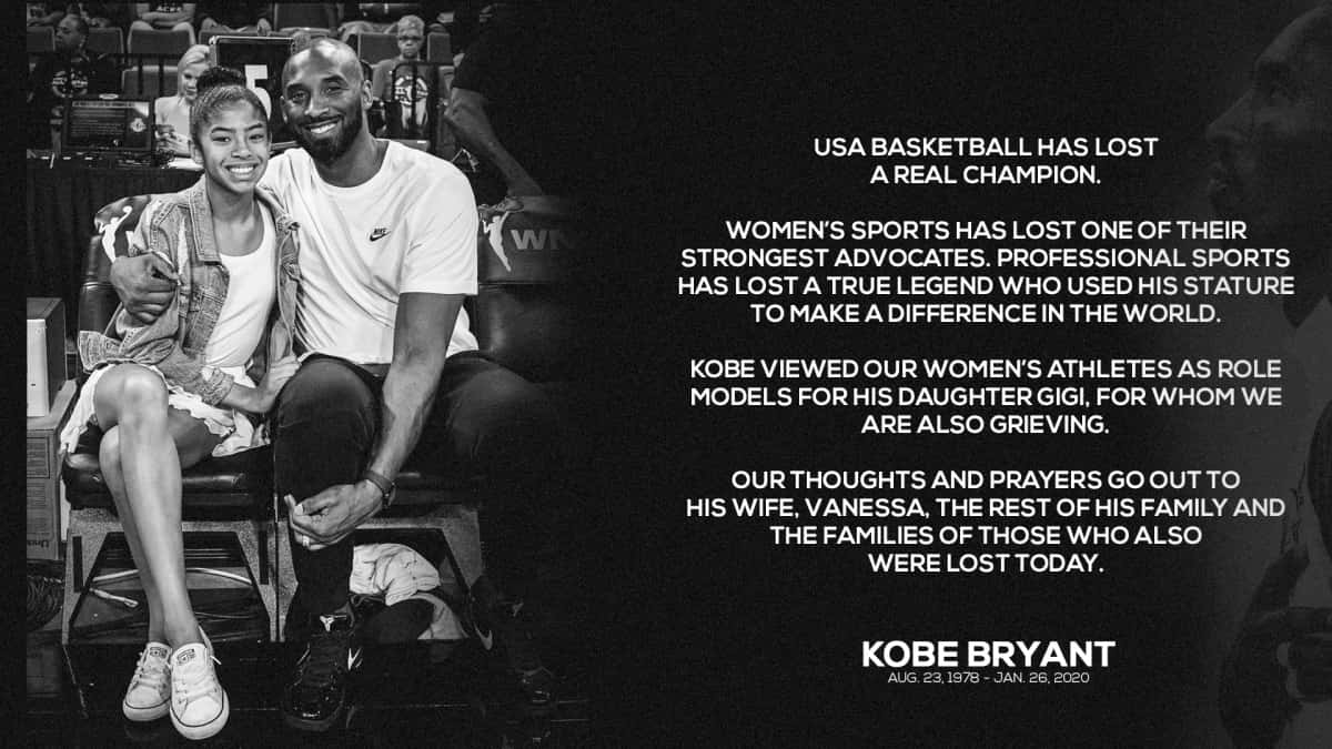 Kobe Bryant And Daughter Gigi Share A Heartwarming Moment Background
