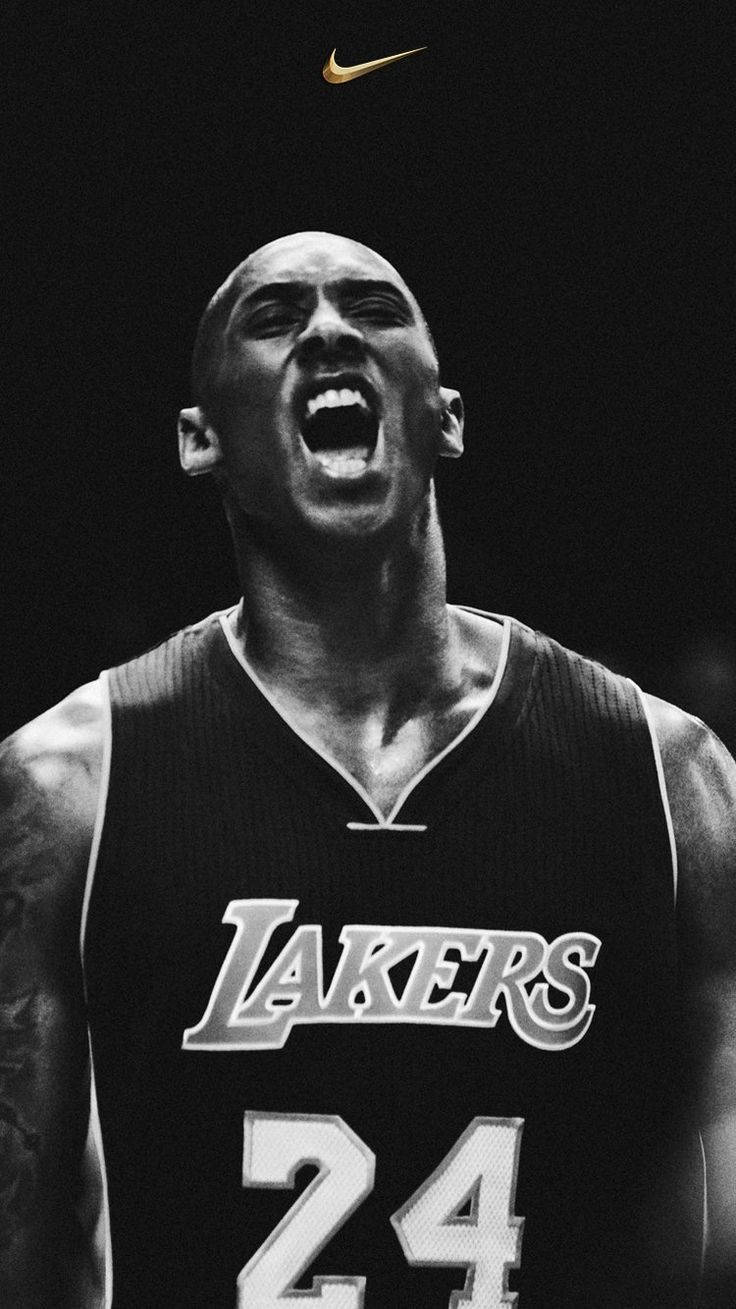 Kobe Bryant Drives Success With His Iphone Background