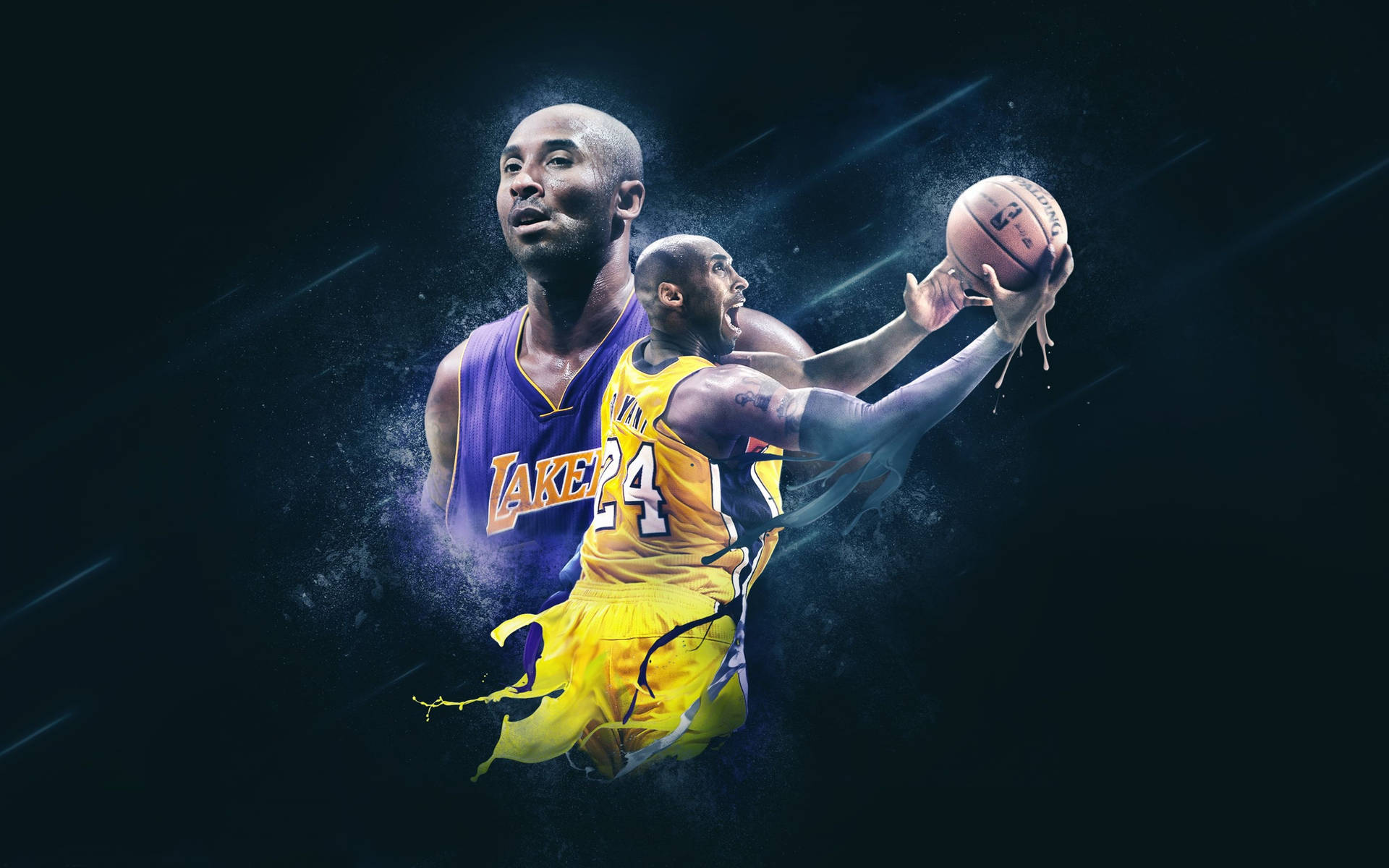 Kobe Bryant Fantastic Creation 4k Background