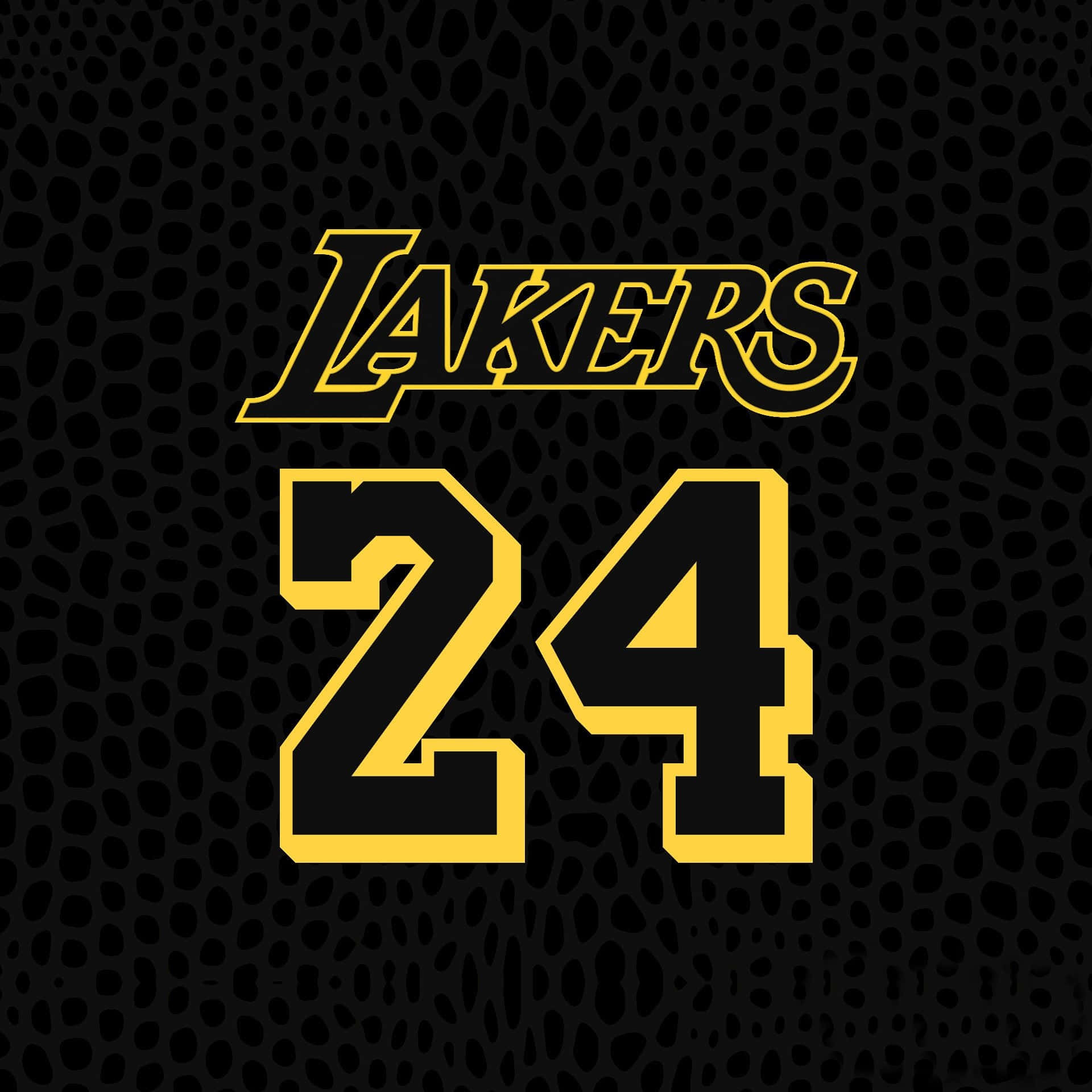 Kobe Bryant's 24 Logo Background