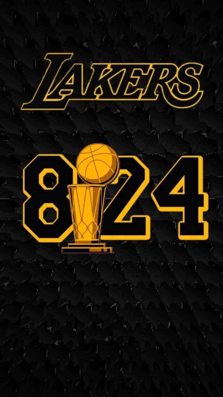 Kobe Bryant's Iconic 24 Logo Background