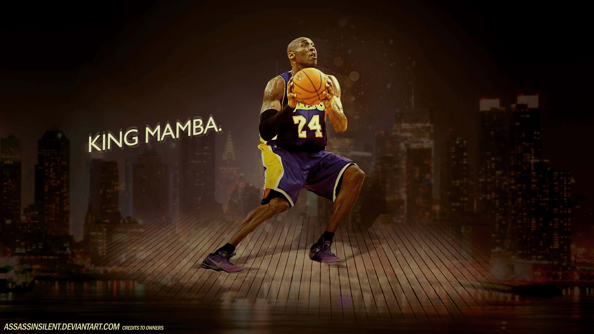 Kobe Bryant: The Mamba In Action! Background