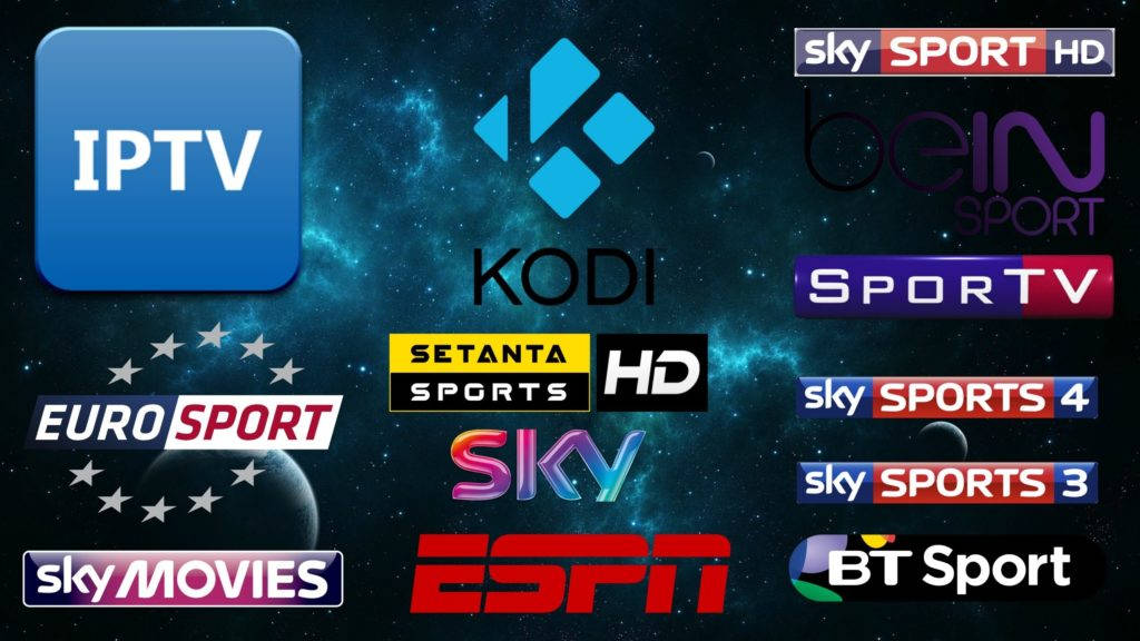Kodi Logo And Other Sports Channels