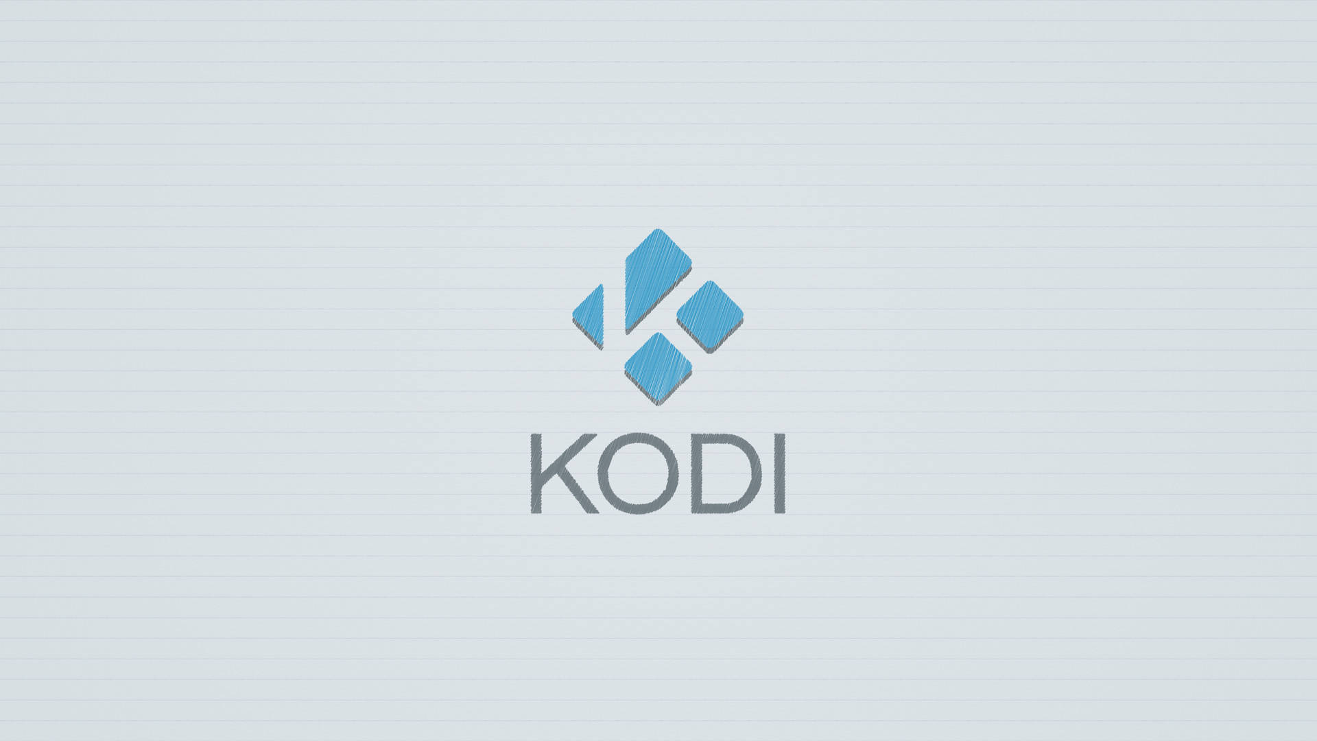 Kodi Logo On White Background Background