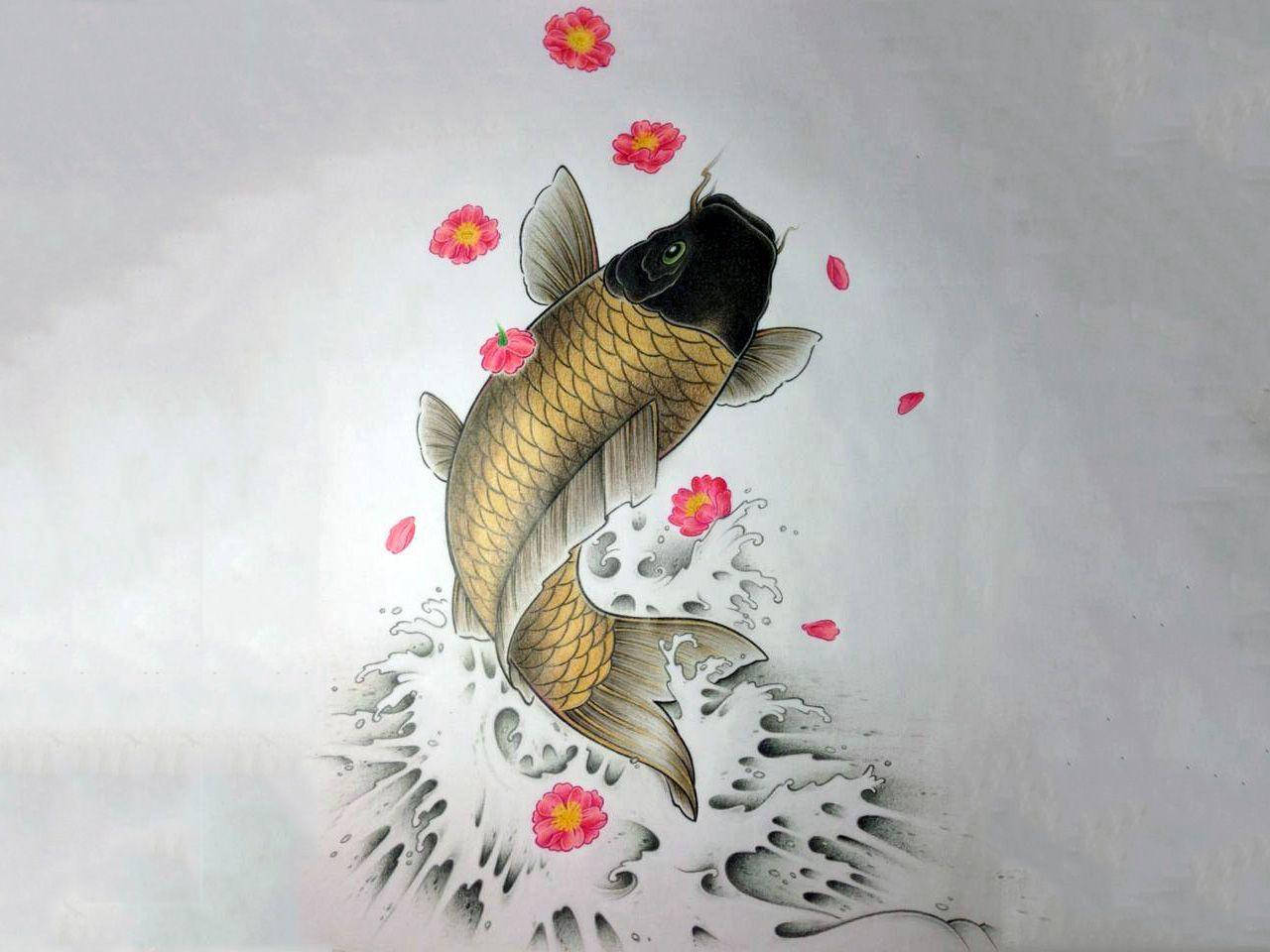 Koi Fish Leap