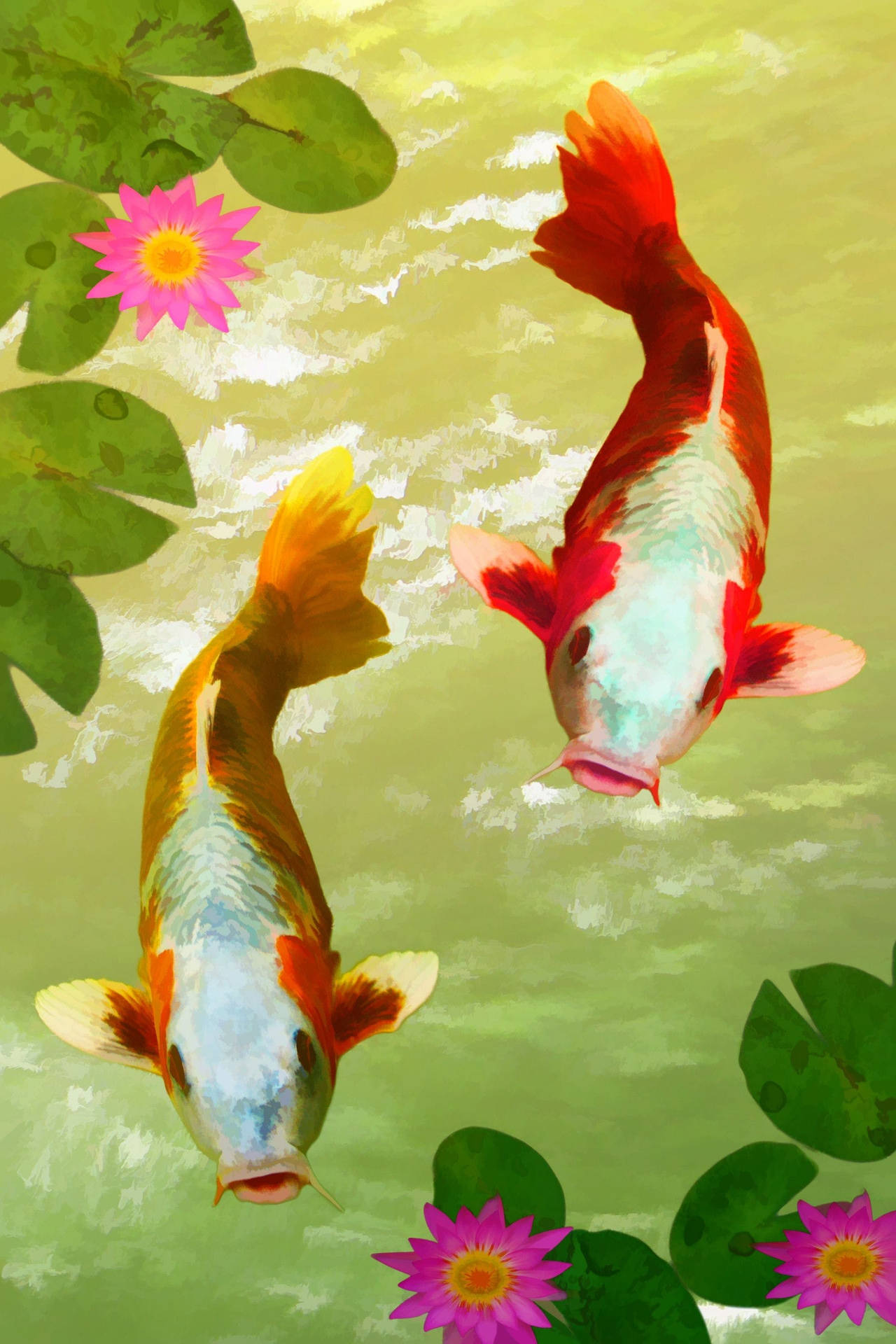 Koi Fish Pair