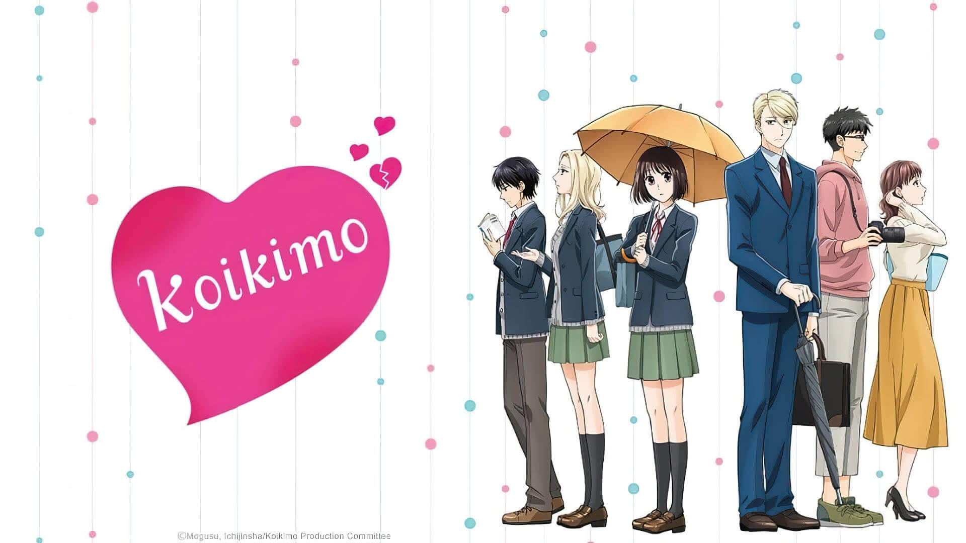 Koikimo Character Poster Background