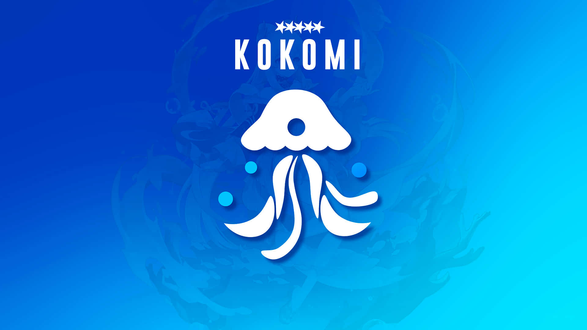 Kokomi Jellyfish Background