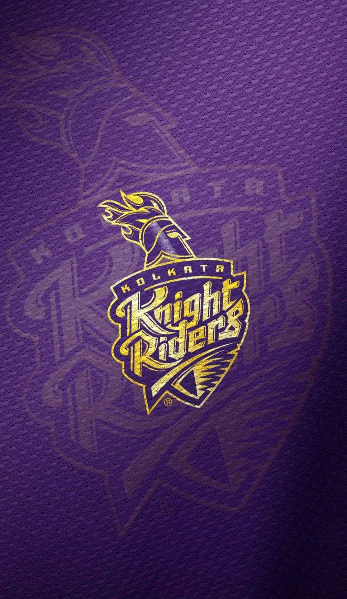 Kolkata Knight Riders Dotted Pattern Background