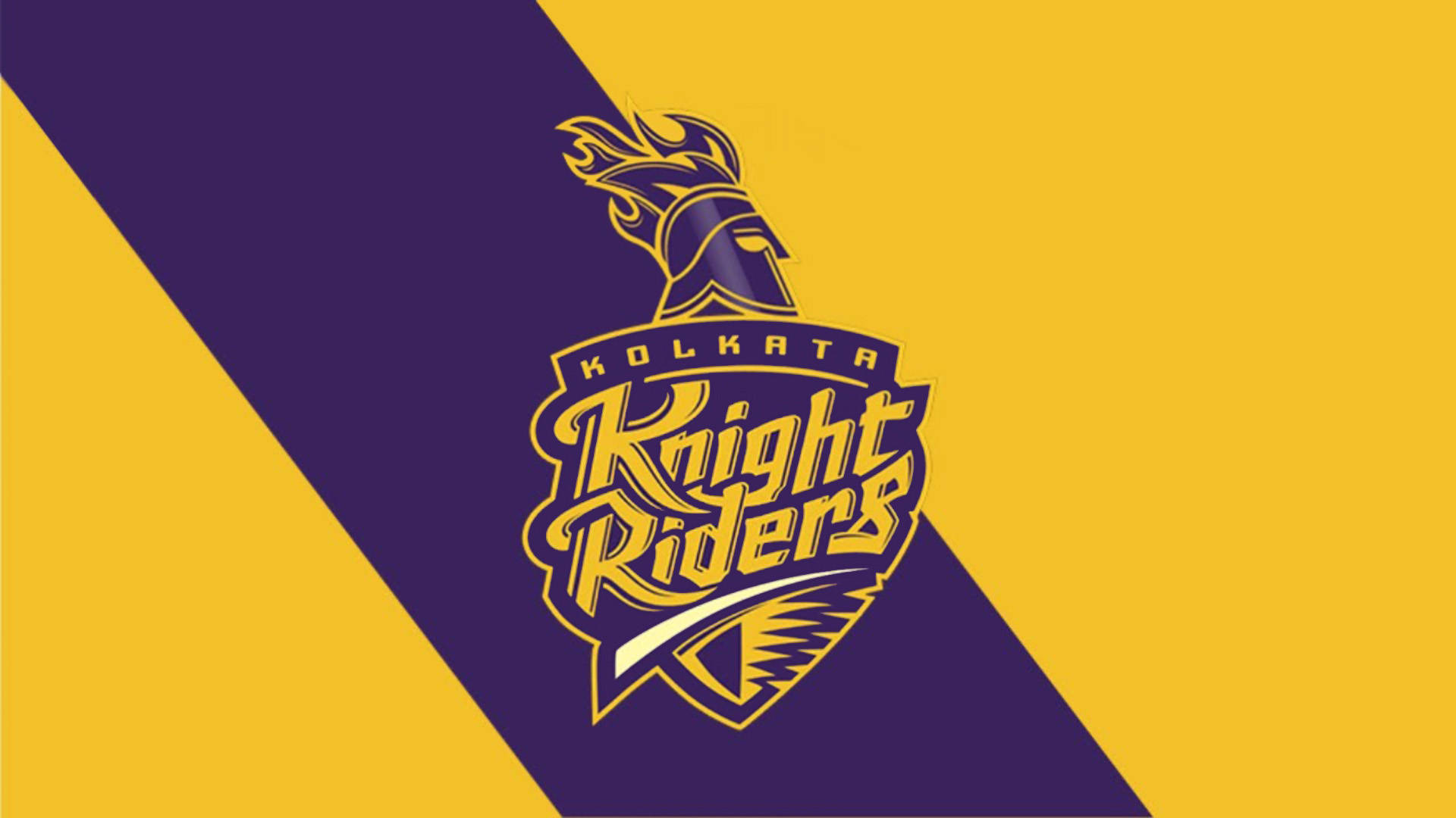 Kolkata Knight Riders Stripes Pattern Background