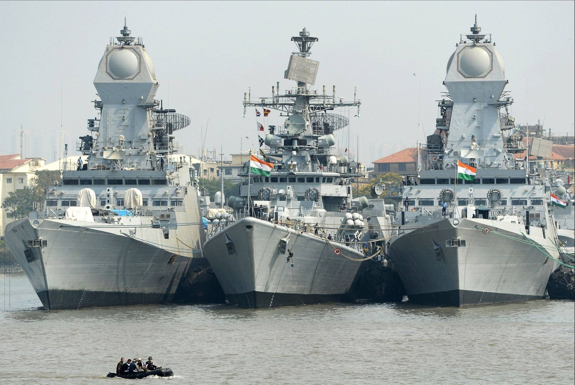 Kolkata Three Ships Background