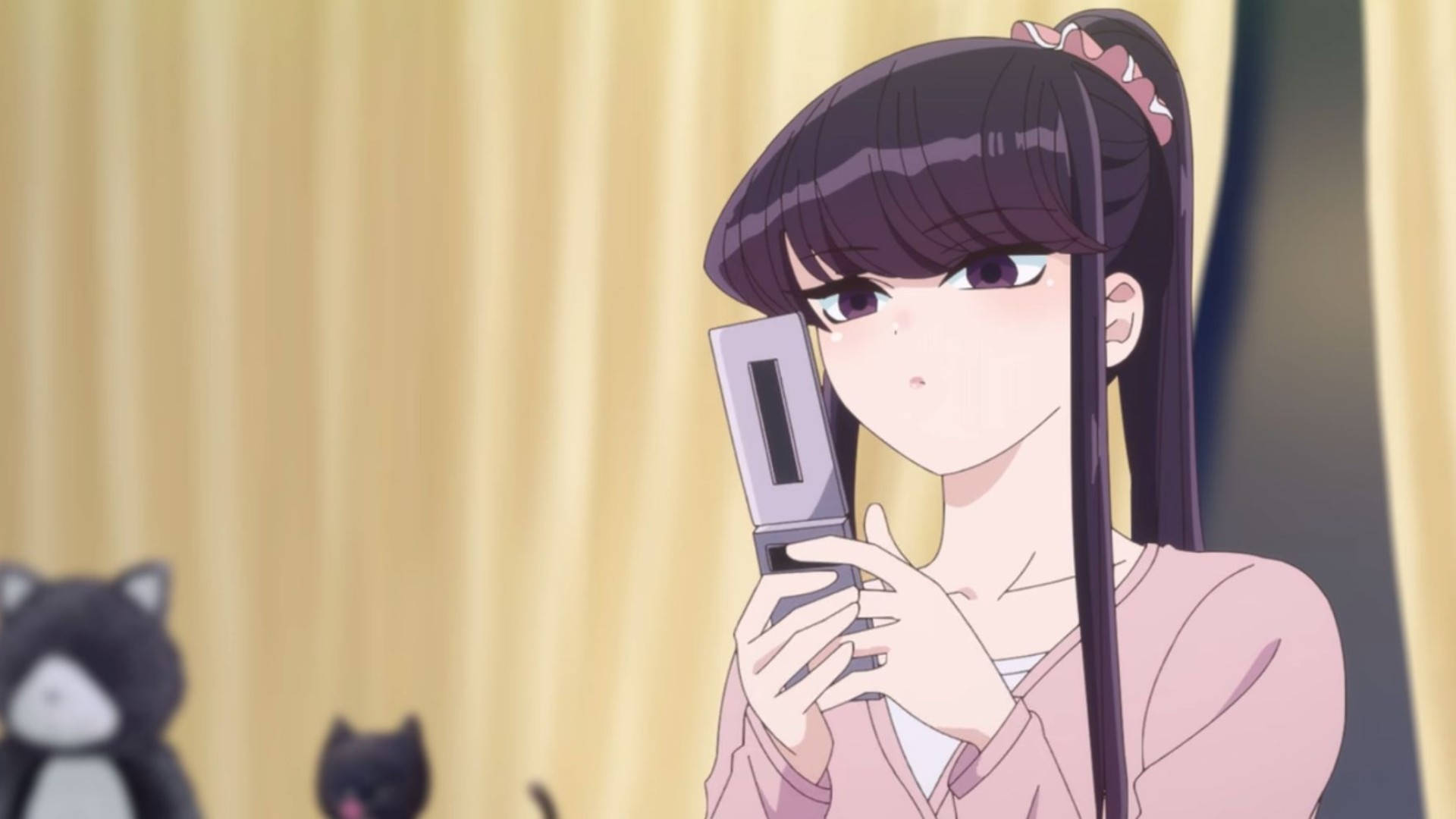 Komi Can’t Communicate - It’s Not What It Seems Background