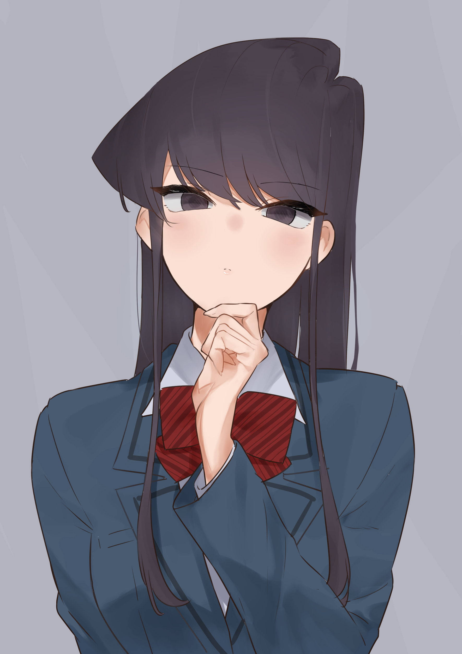 Komi San Quiet Schoolgirl Character