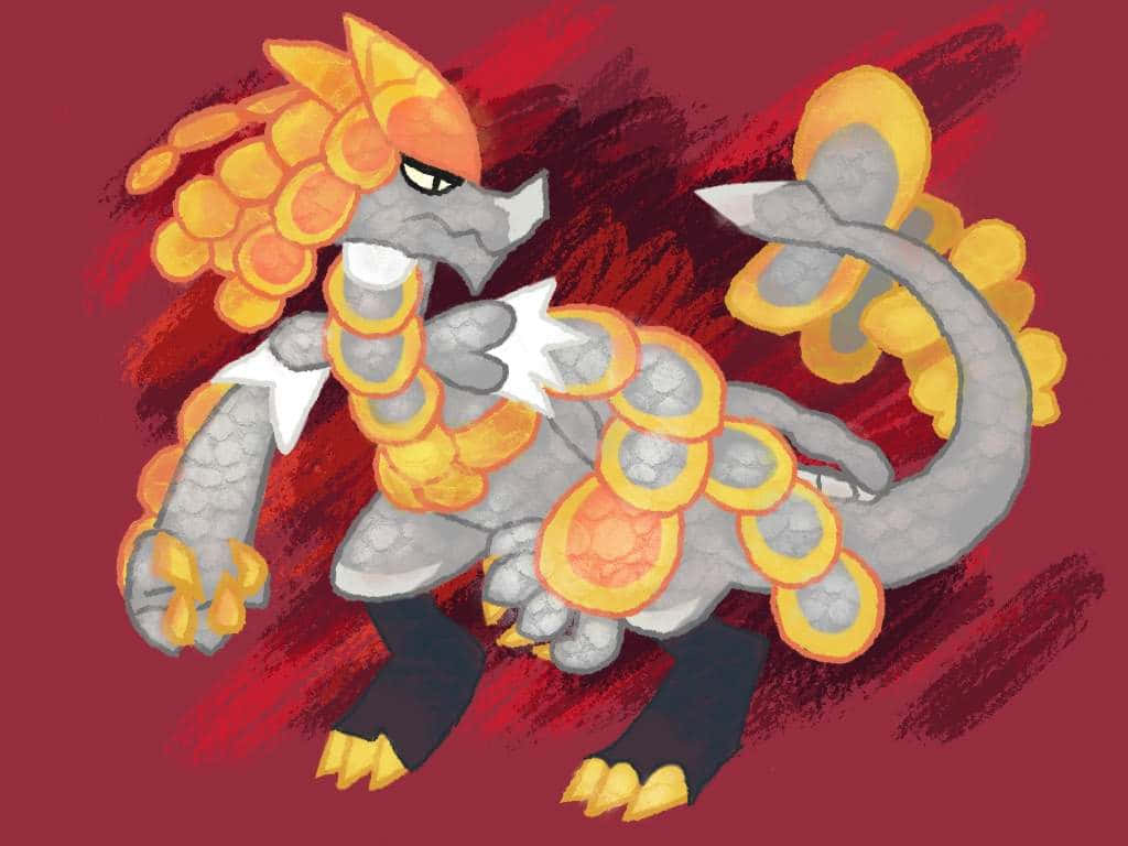 Kommo-o Crayon-textured Art Background