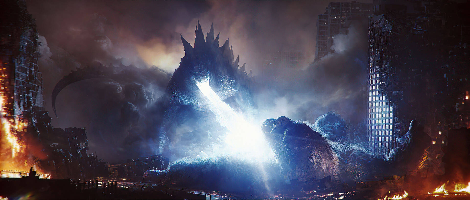 Kong And Godzilla Take Center Stage In The Upcoming Movie Background
