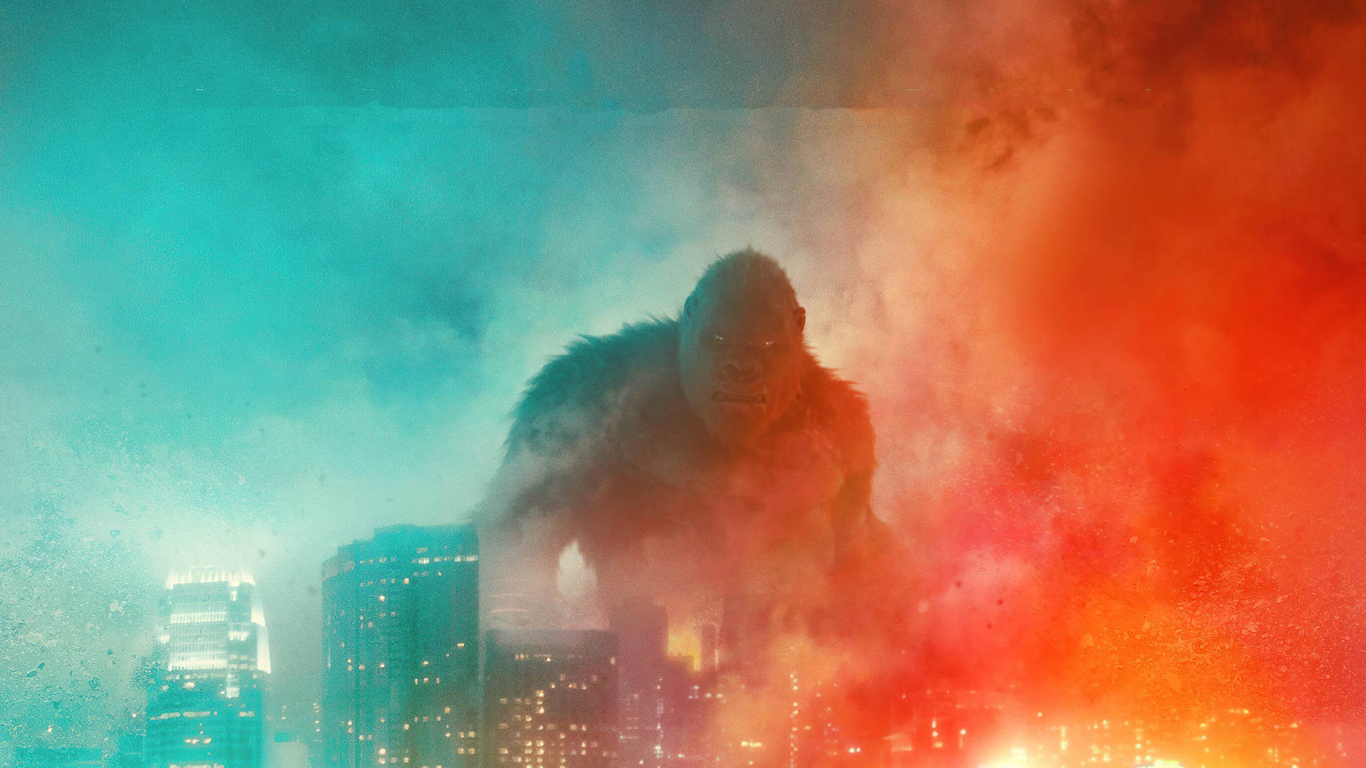 Kong - The Gorilla In The City Background