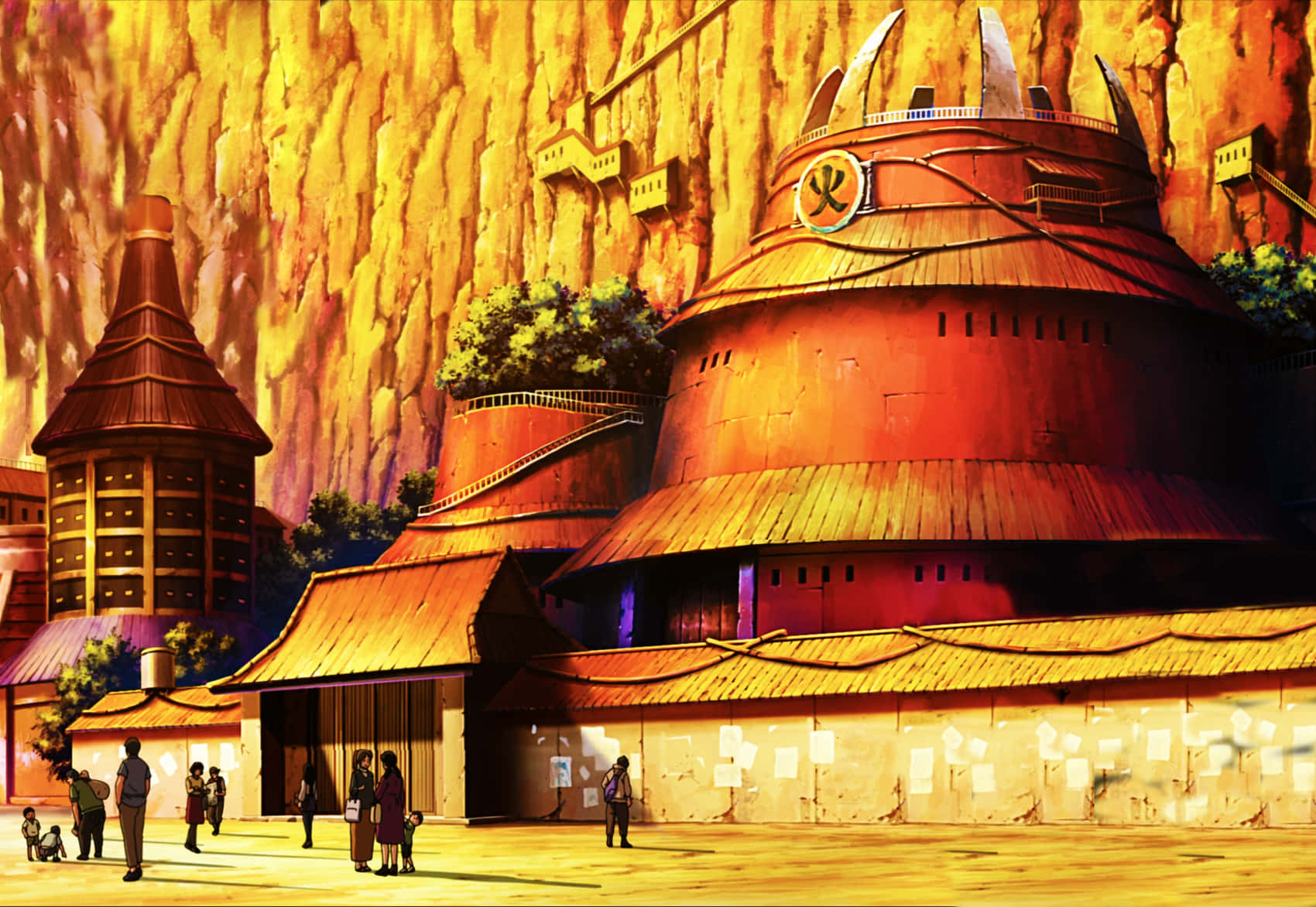 Konoha Hokage Mansion Hidden Leaf Village