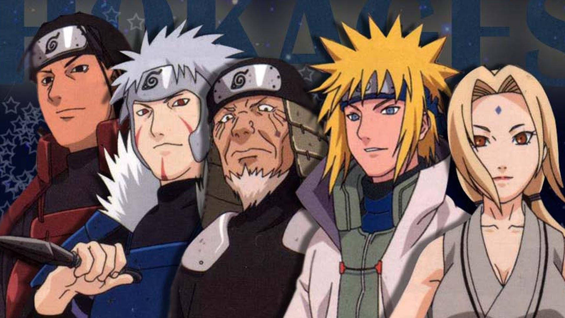 Konoha's Five Great Naruto Hokage Characters Background