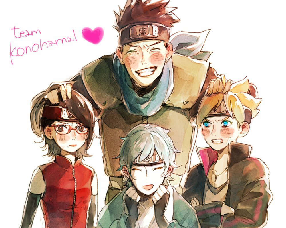 Konohamaru Sarutobi, Grandson Of The Third Hokage Background