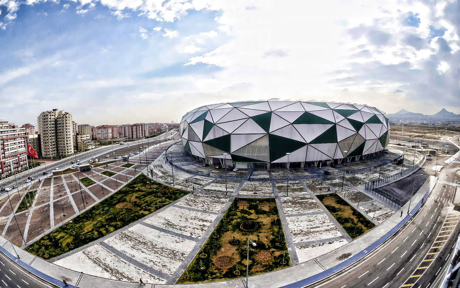 Konya Dome Stadium Background