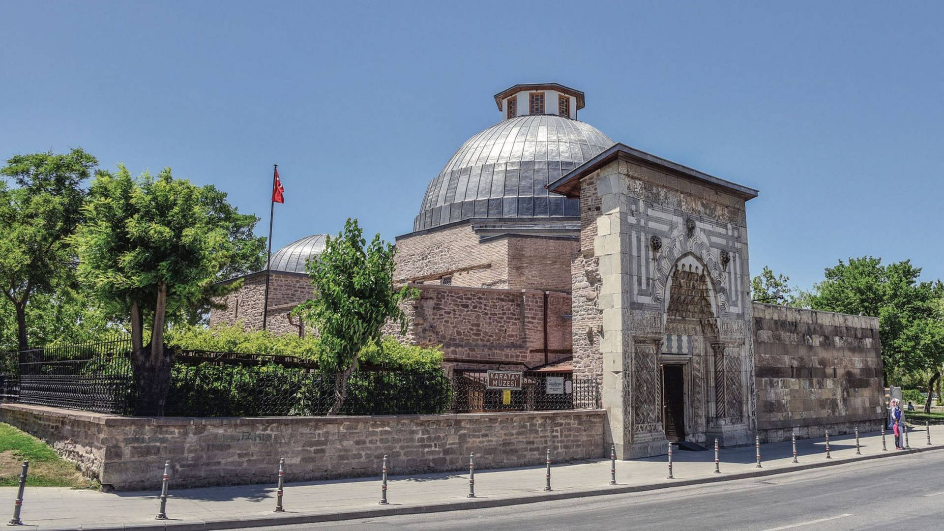 Konya Karatay Madrasa Background