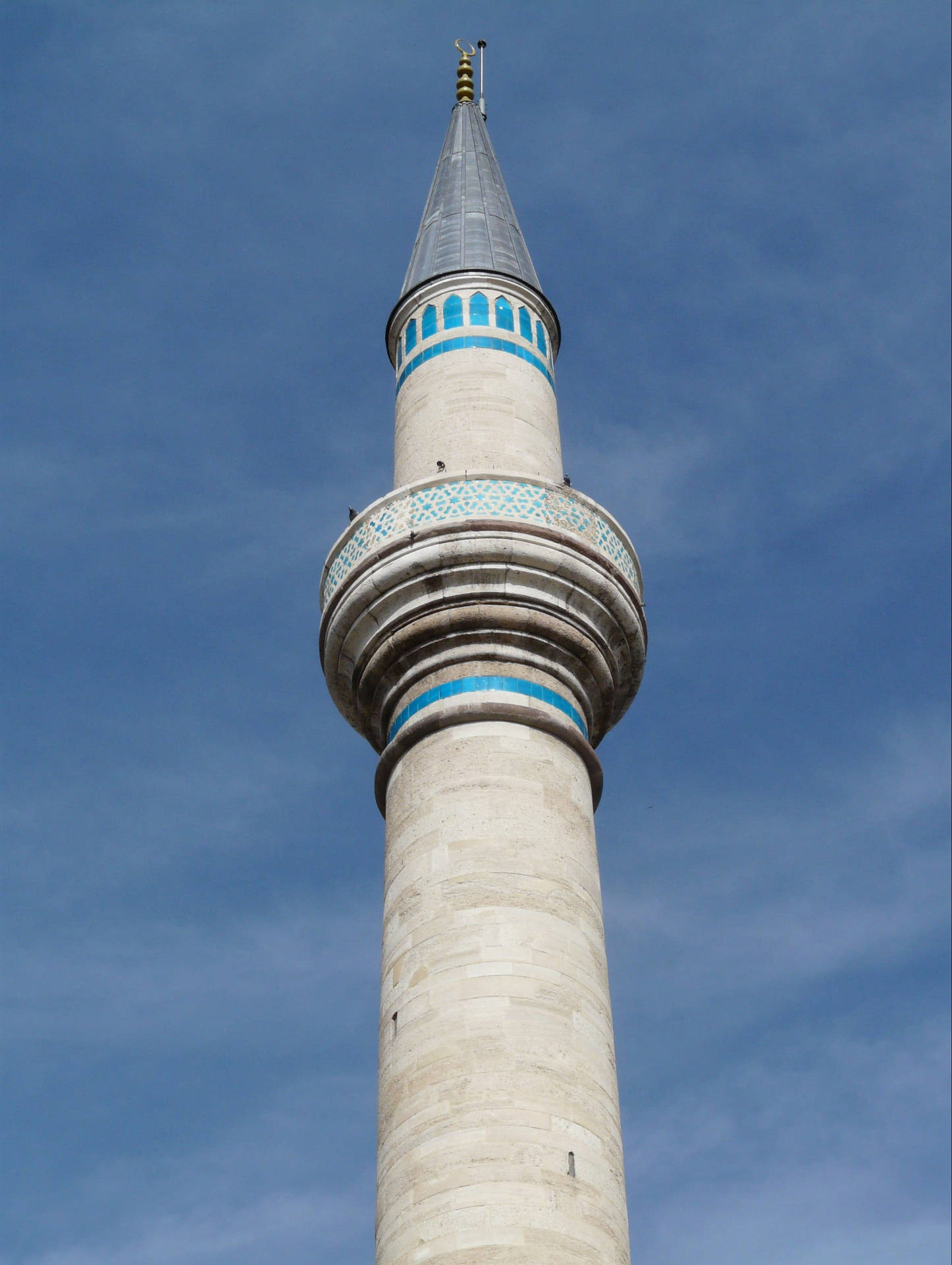 Konya Minaret Tower Background