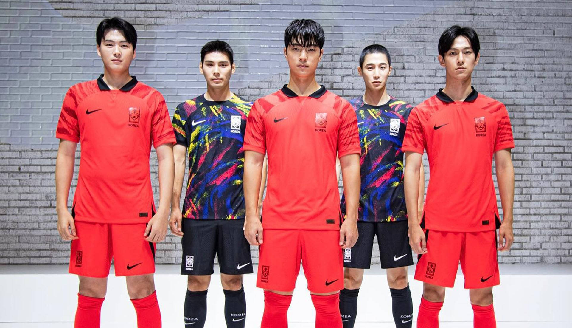 Korea Republic National Football Team Nike Uniform Background