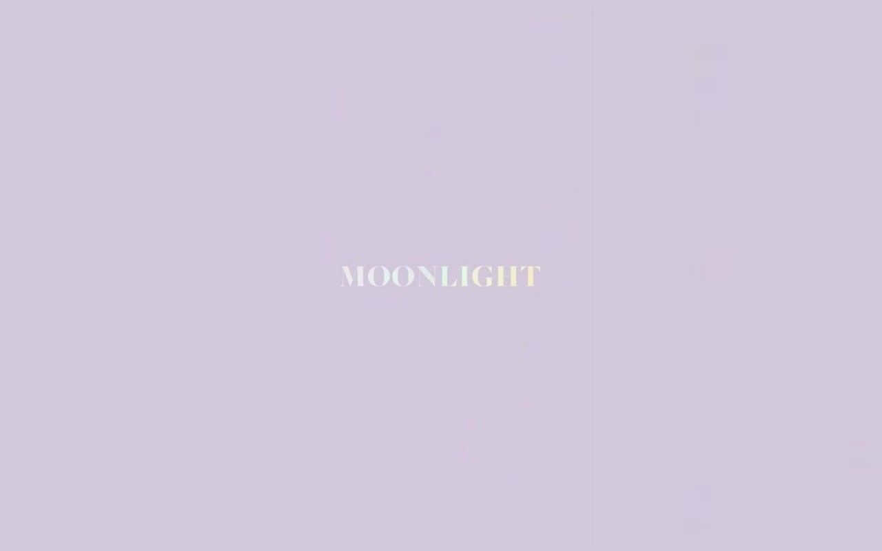 Korean Aesthetic Moonlight Computer Background