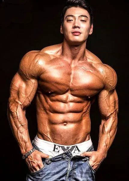 Korean Bodybuilder Hd Background