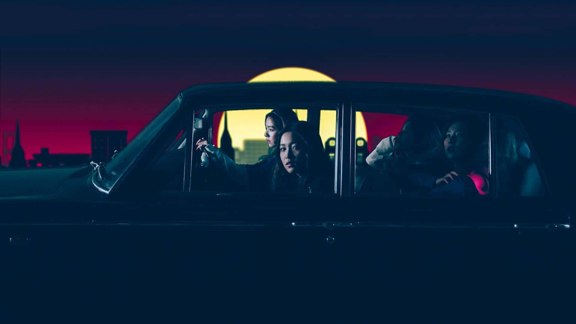 Korean Car Aesthetic Computer Background