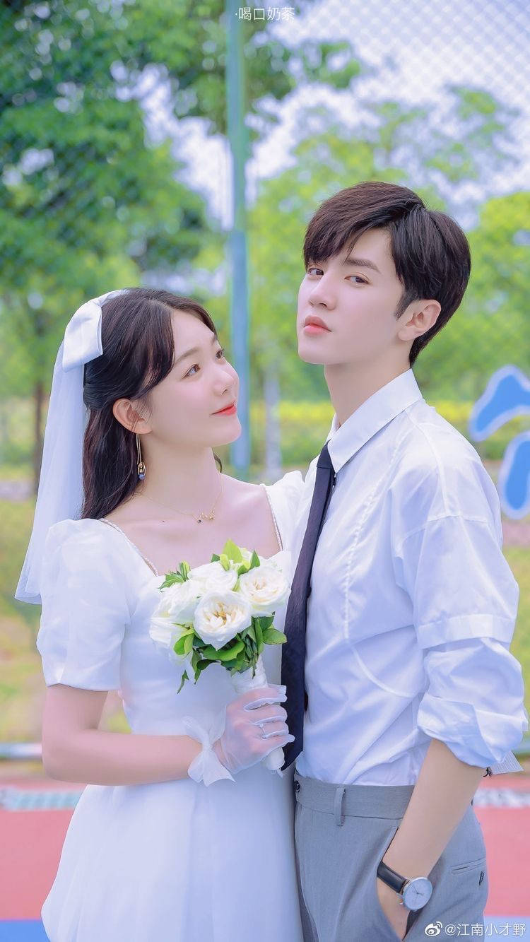 Korean Couple Wedding Photo