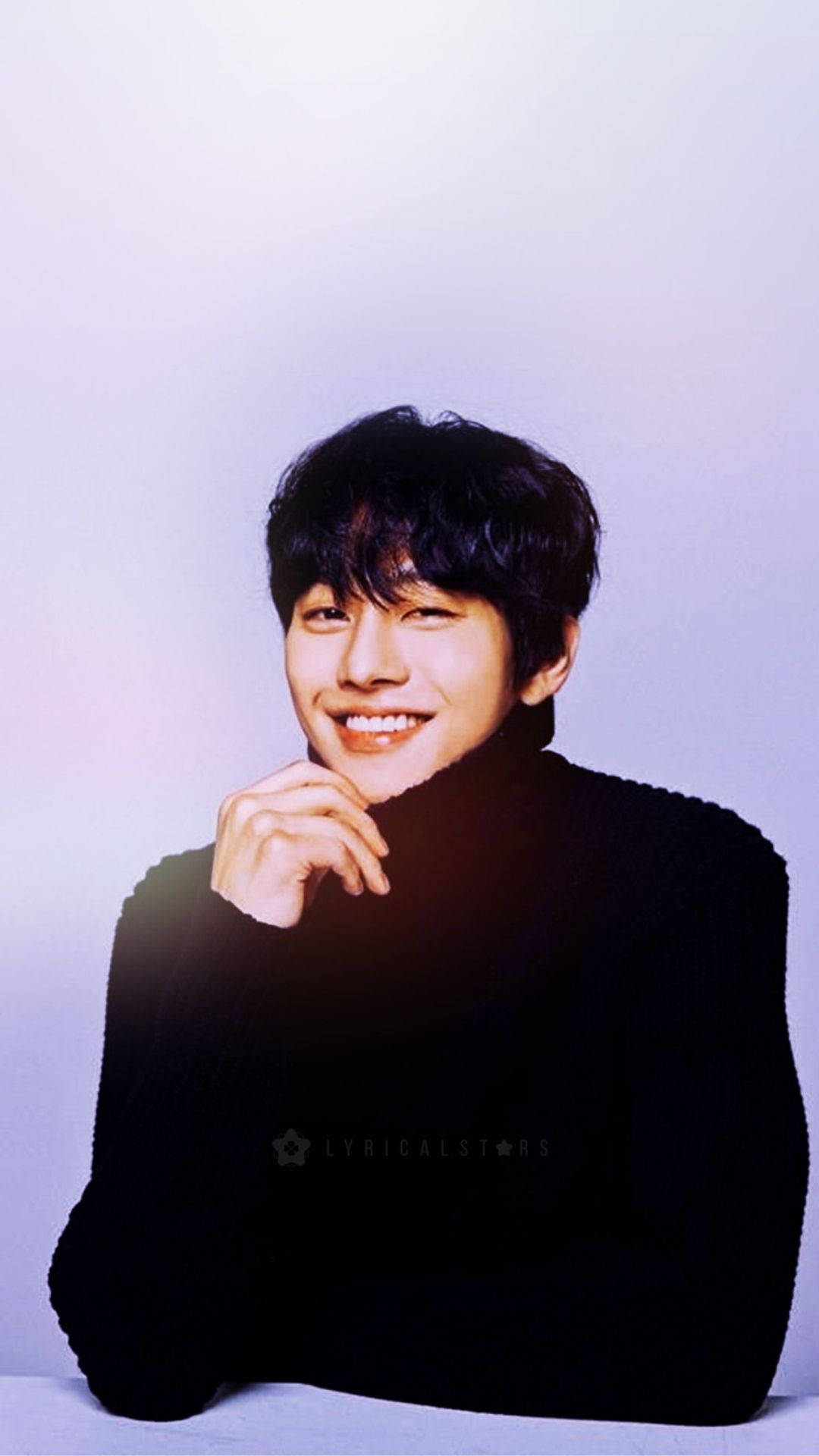 Korean Star Ahn Hyo Seop Flashing His Iconic Gummy Smile Background