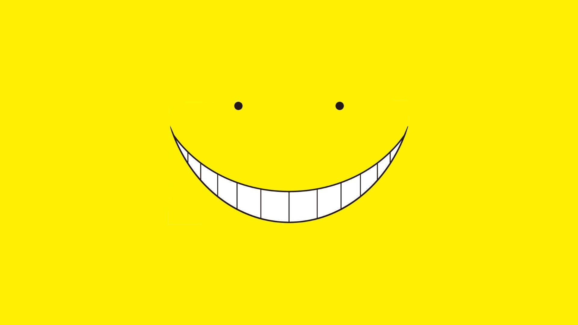 Korosensei's Face In Assassination Classroom Background