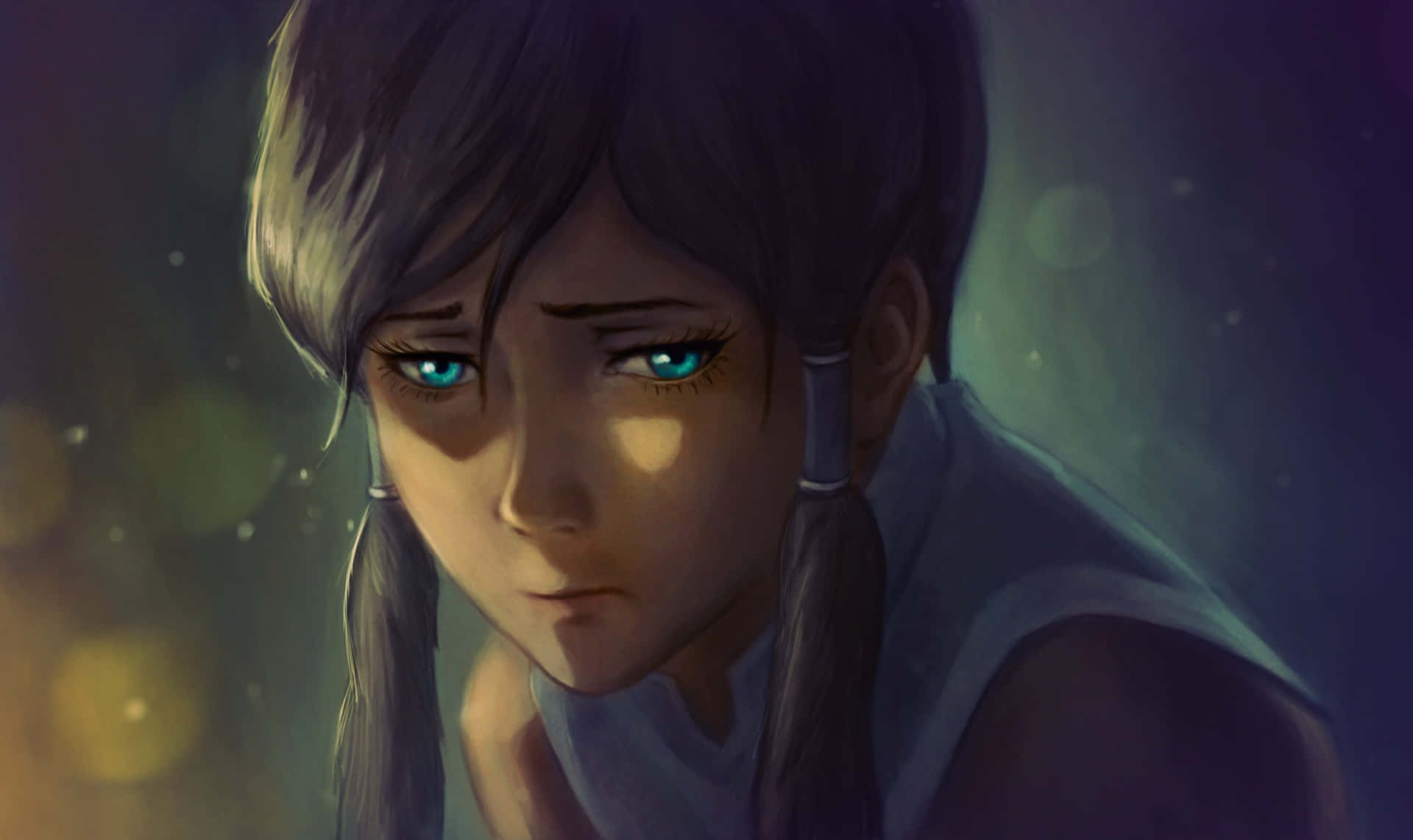 Korra Depressed Pfp Background