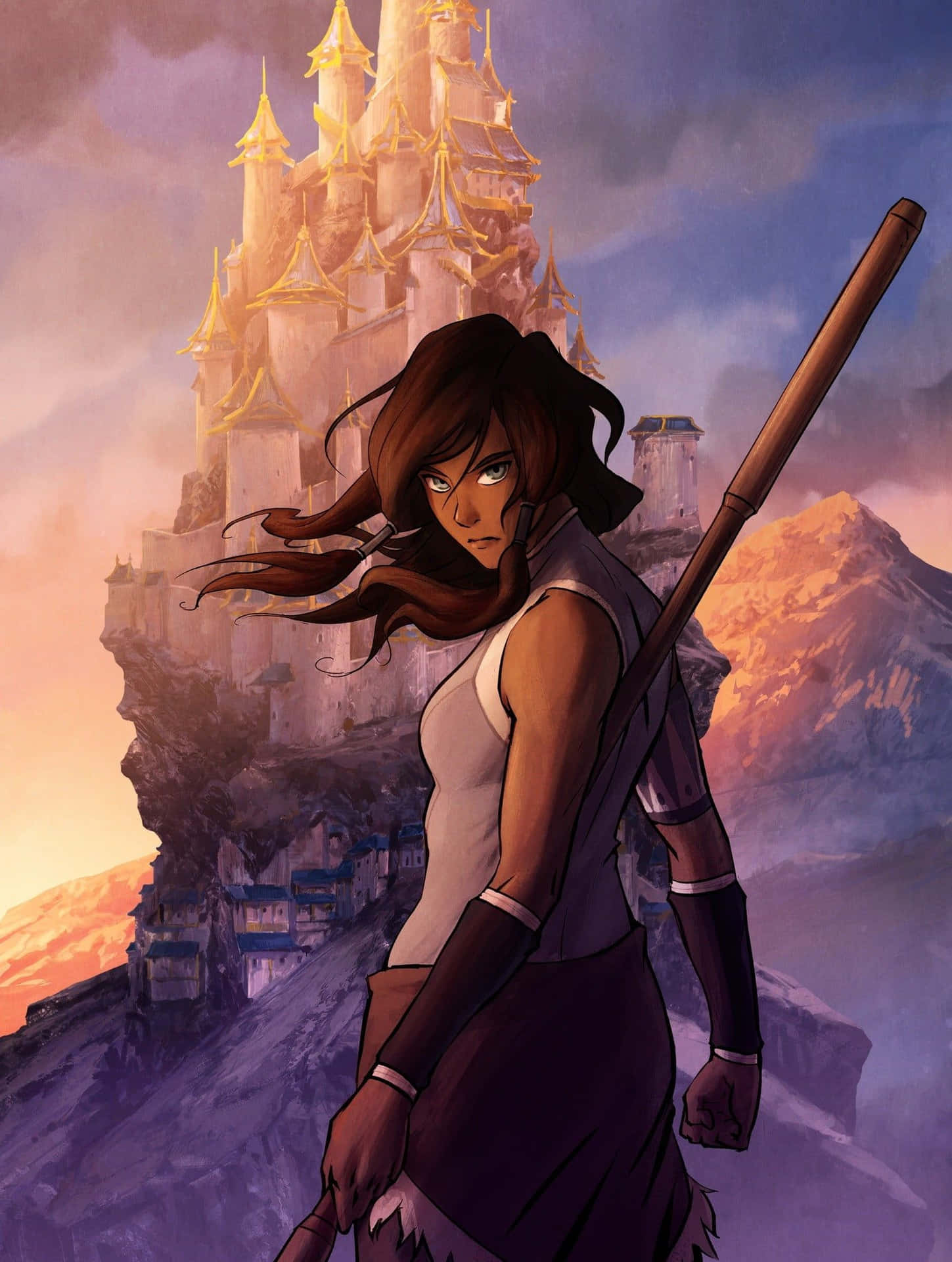 Korra Is Ready To Take On Her New Quest Background