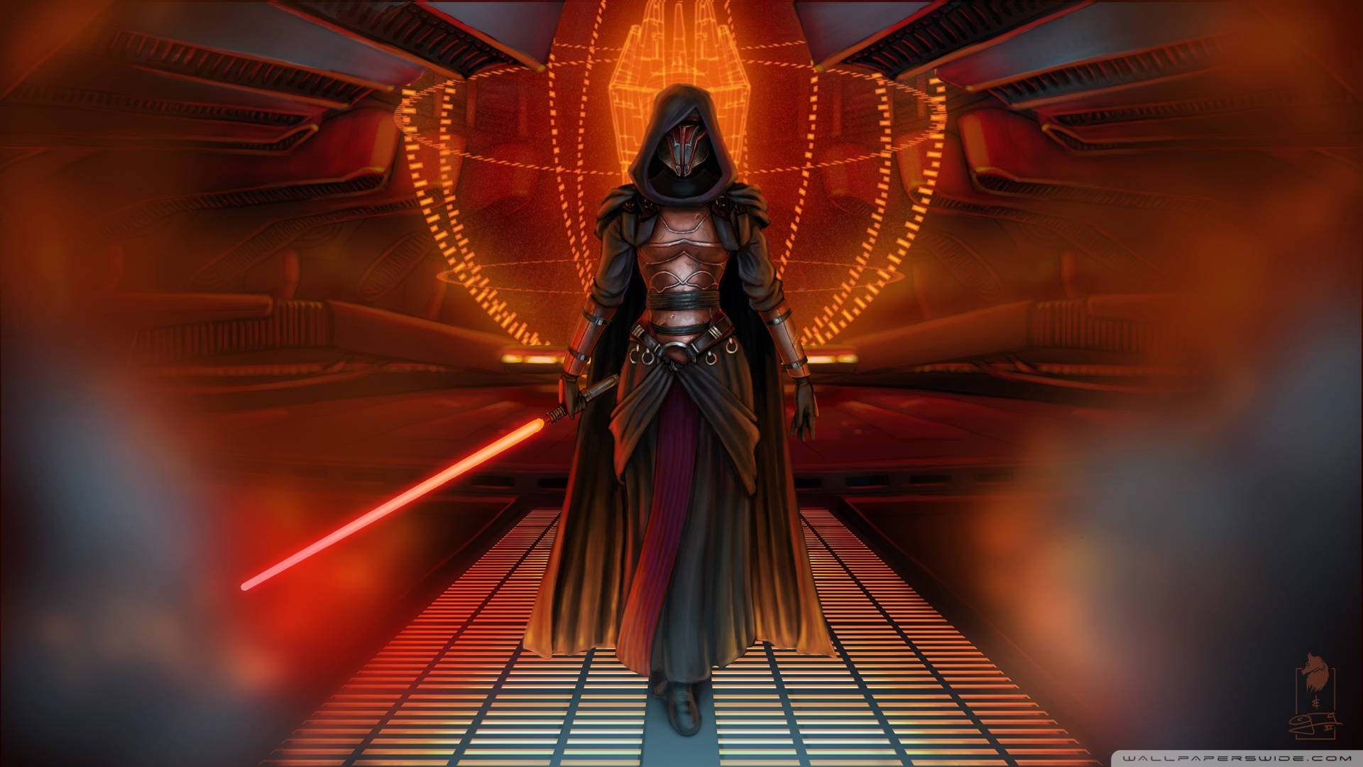 Kotor's Darth Revan And The Dark Lady Background