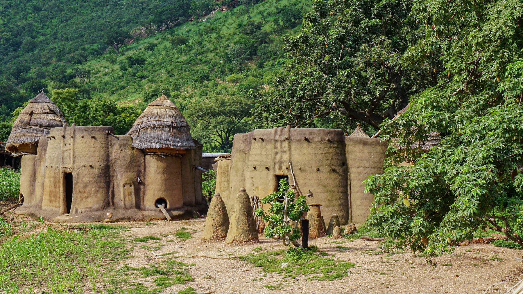 Koutammakou, The Land Of Batammariba Togo Background