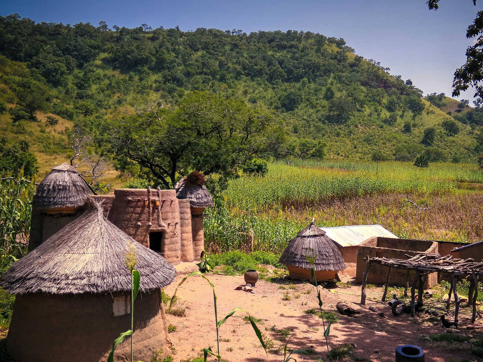 Koutammakou Togo Heritage Park Background